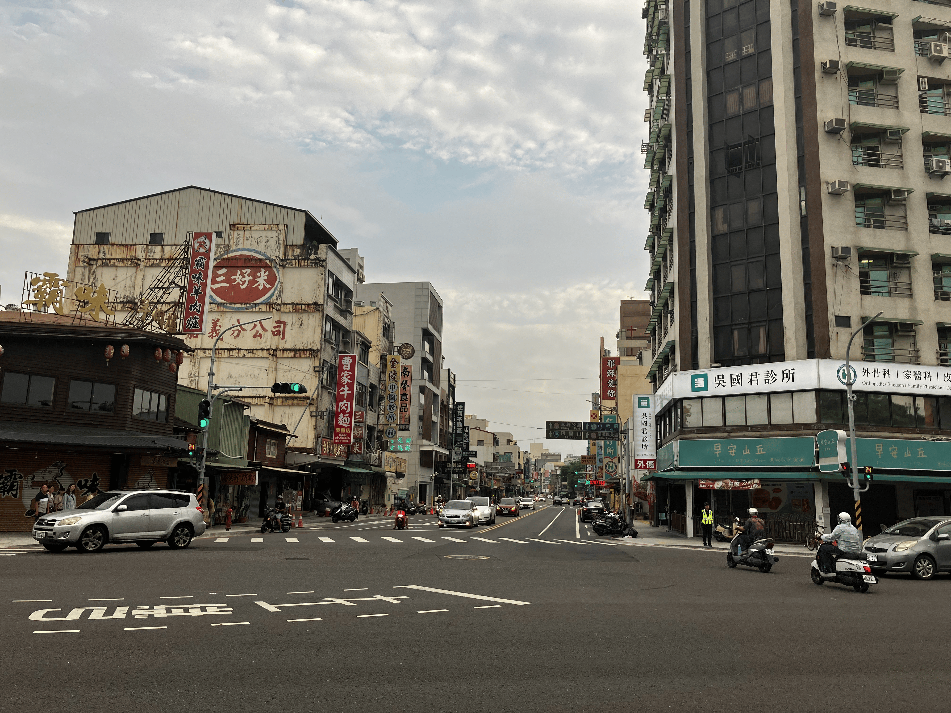 Downtown Chiayi.