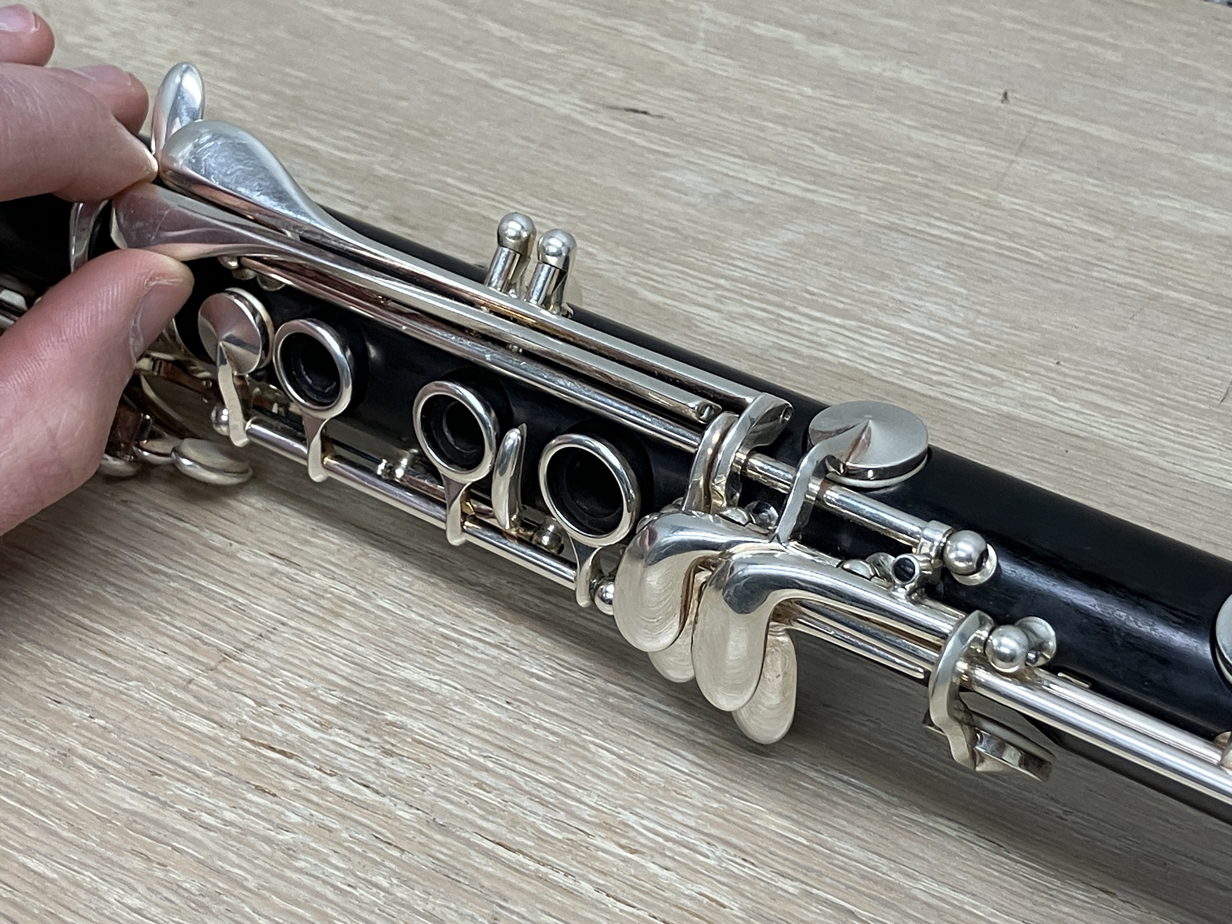 A nice clarinet with an unfortunate defect.