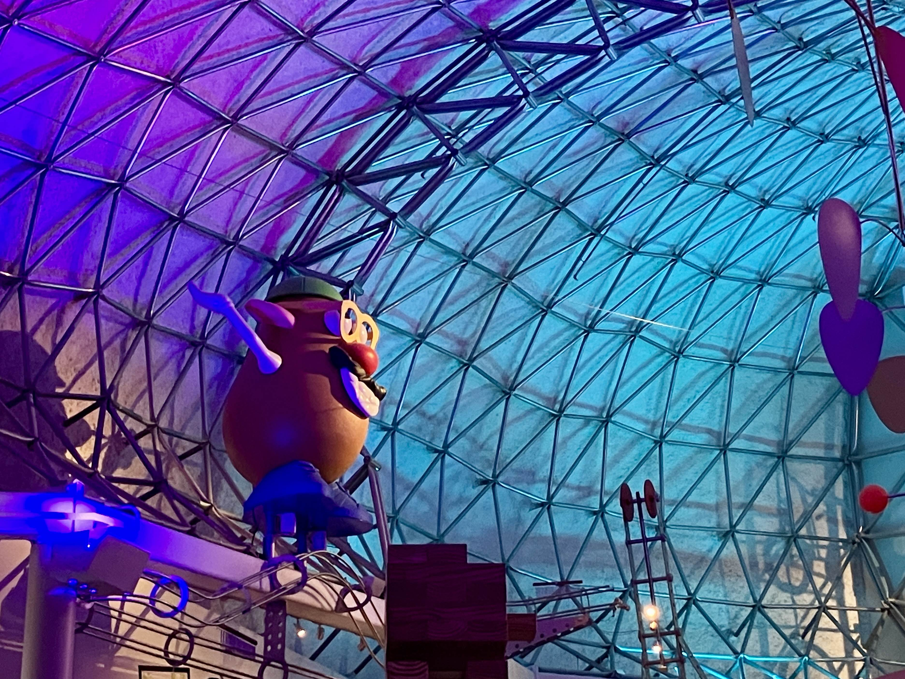 I saw this a while ago. Mr. Potato Head says hi.