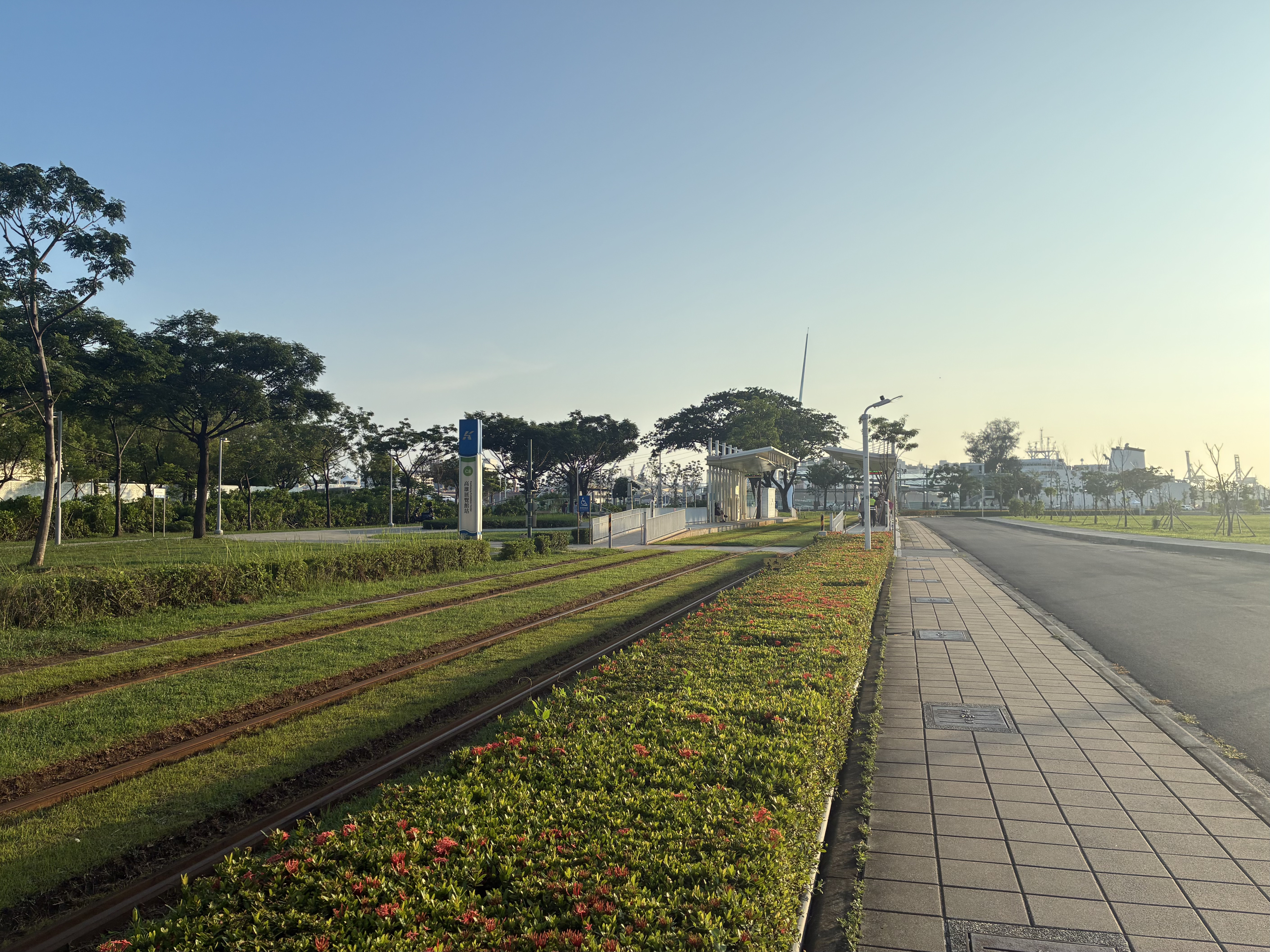A Kaohsiung LRT station.